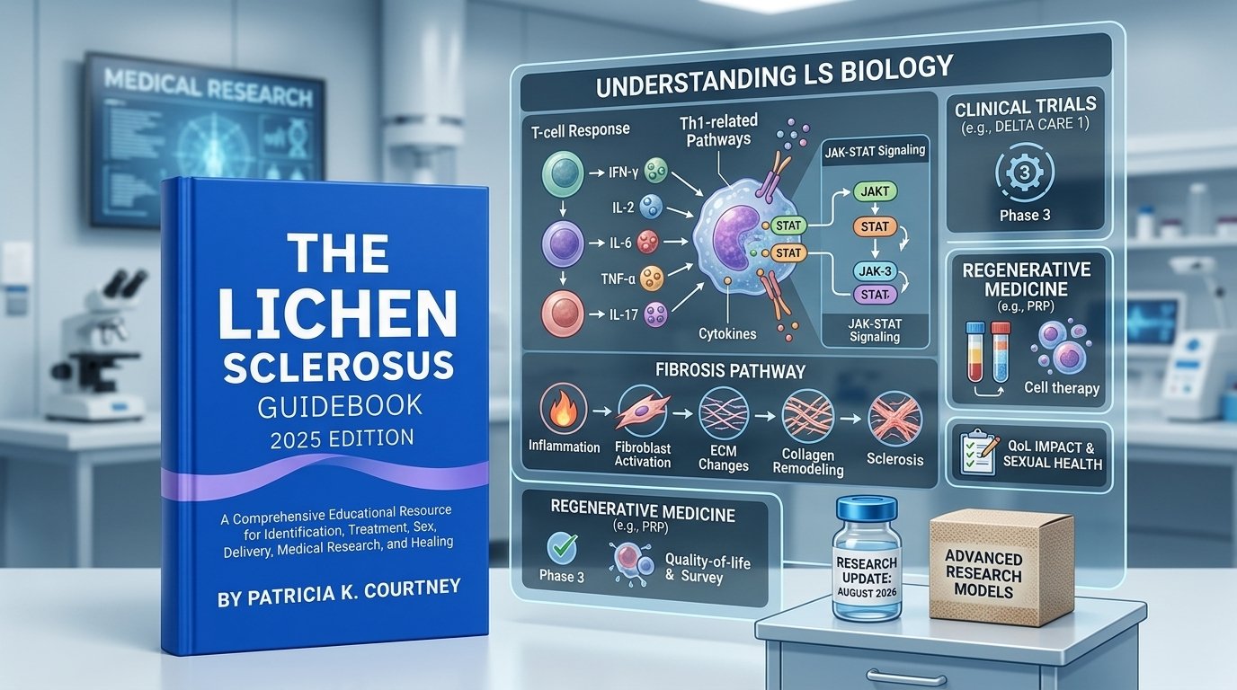 Lichen sclerosus medical research, emerging treatments, and vulvar lichen sclerosus research